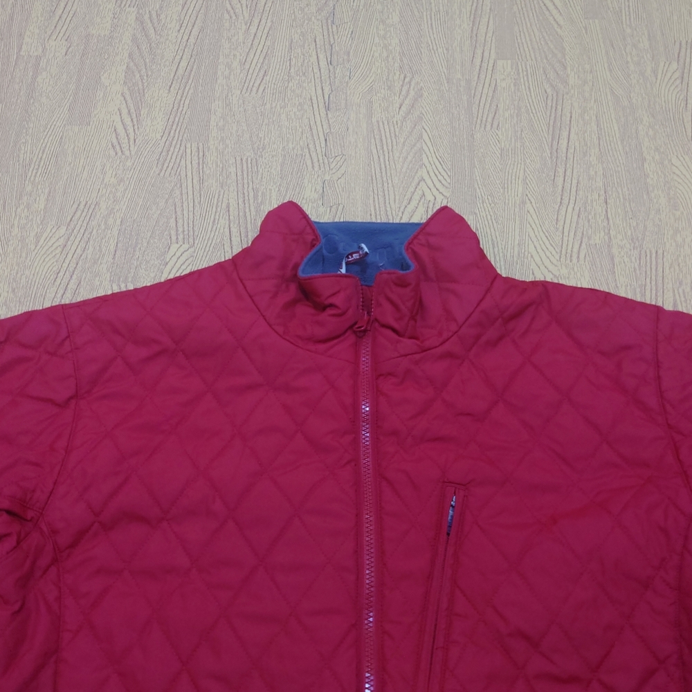 Columbia Vertex Interchange Women's Rain Jacket Extra Large Red Full Zip Hiking - Picture 3 of 16